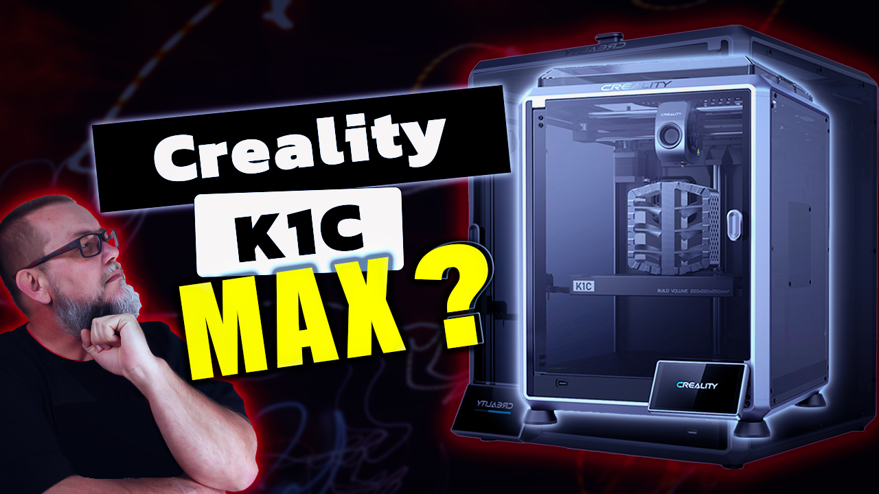 Novos Upgrades da Creality K1 Max